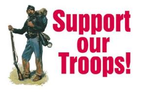 Support Our Troops (and the Union!)